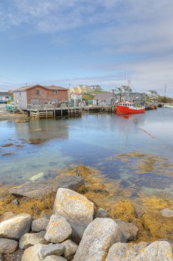Avertical Peggy's Cove, Nova Scotia