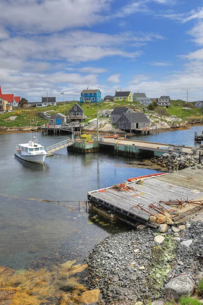 Vertikal Peggy Cove Kanada — Stockfoto