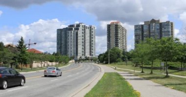 Görünümü trafik Mississauga, İstanbul 4k