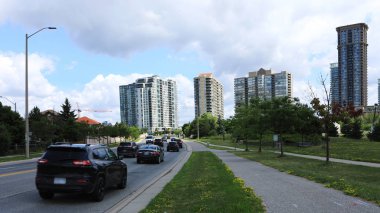 Trafik Mississauga, Ontario bir sahne