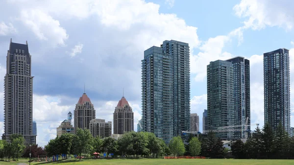 Una Escena Mississauga Ontario Centro Ciudad — Foto de Stock