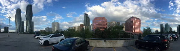 Een Panorama Van Skyline Van Mississauga Ontario — Stockfoto