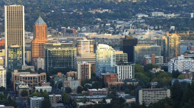 Bir sahne of Portland, Oregon manzarası