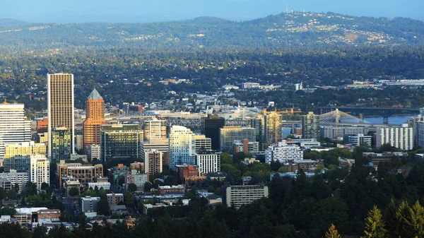 Bir Sahne Portland Oregon Şehir Merkezi — Stok fotoğraf