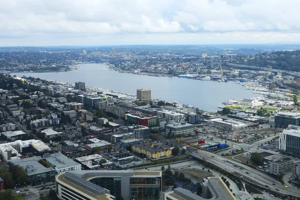 Antenna Della Zona Seattle Washington — Foto Stock