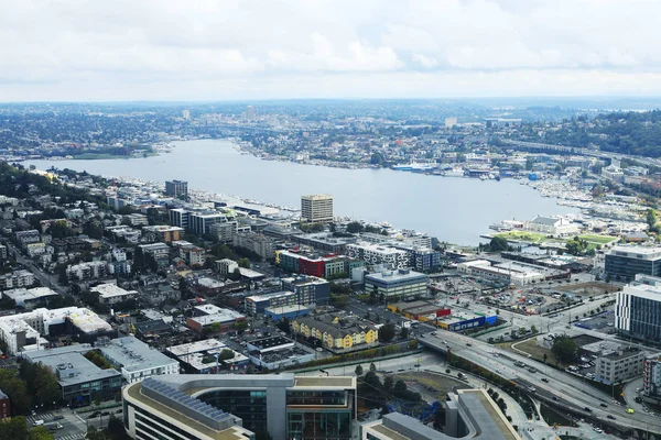 Antenna Della Zona Seattle Washington — Foto Stock