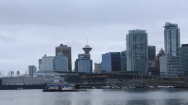 Timelapse cityscape Vancouver, British Columbia 4k