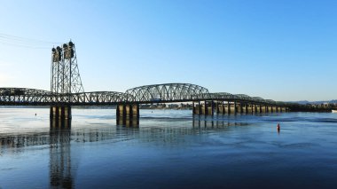 Vancouver, Washington Portland, Oregon köprünün bir görünüm