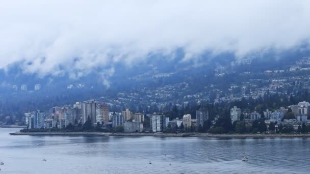 Vue Temps Réel North Vancouver Colombie Britannique — Video