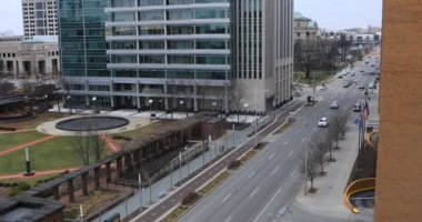 Indianapolis havadan görünümü, Indiana 4k