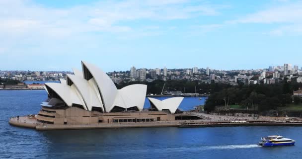 Sydney Nuovo Galles Del Sud Australia Marzo 2019 Timelapse Aerea — Video Stock