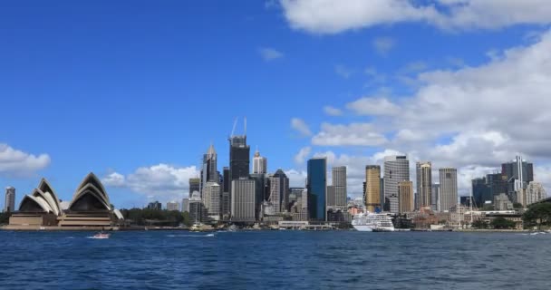 Sydney Nouvelle Galles Sud Australie Mars 2019 Timelapse Sydney Skyline — Video