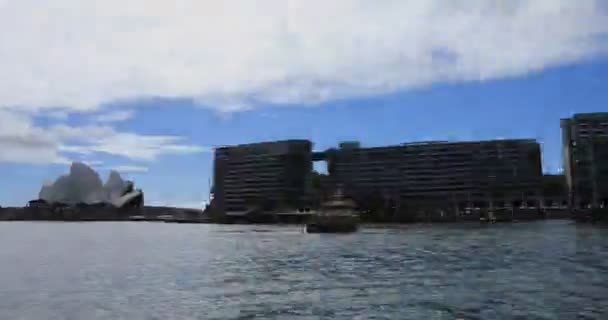 Sydney Nueva Gales Del Sur Australia Marzo 2019 Timelapse Ferry — Vídeos de Stock