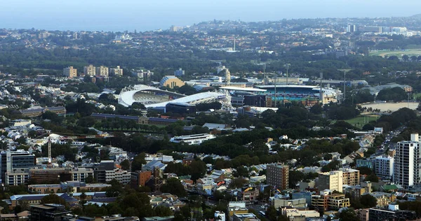Widok z lotu ptaka na stadion Anzac w Sydney, Australia — Zdjęcie stockowe
