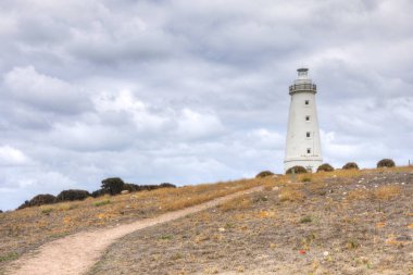 Cape Willoughby Deniz Feneri Üzerinde Kanguru Adası Avustralya'da
