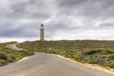 Cape Du Couedic Deniz Feneri manzarası, Kanguru Adası, Avustralya