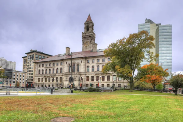 View of City Hall in Worcester, Massachusetts — Stock Photo, Image