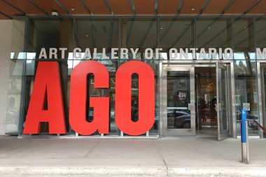 Ontario Sanat Galerisi Girişi, Toronto, Kanada