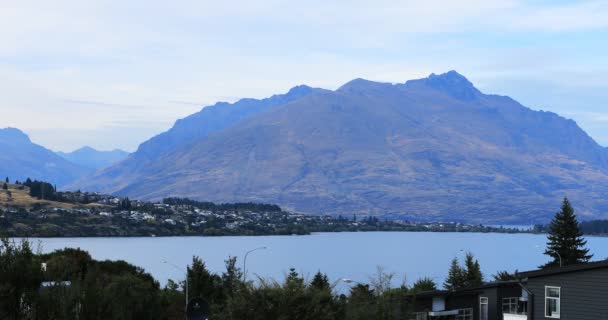 皇后镇 新西兰在一个美丽的一天 — 图库视频影像