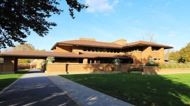 Frank Lloyd Wright'ın Darwin Martin House,Buffalo, Amerika Birleşik Devletleri