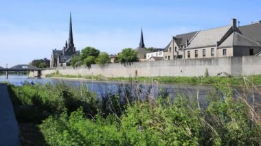 Cambridge, Kanada Grand River, timelapse 4k