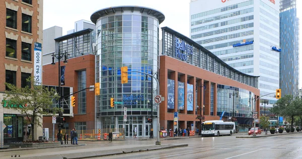 Bell MTS Place in Winnipeg, Canada — Stock Photo, Image