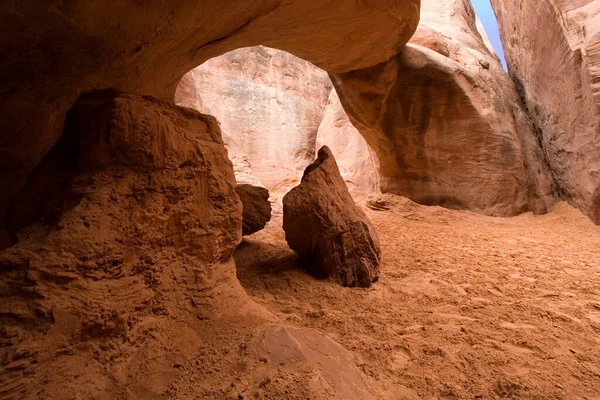 View Sand Dune Arch Arches National Park Utah — Stock Photo, Image