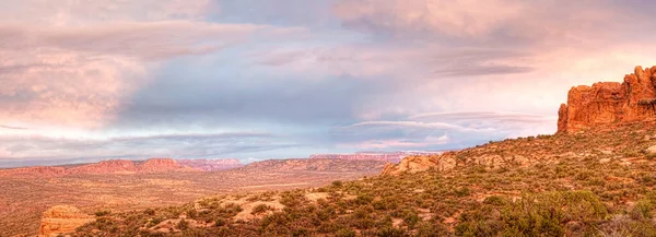 Vista Panorámica Del Parque Nacional Arches Utah — Foto de Stock