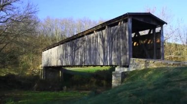 Amerika Birleşik Devletleri Kentucky 'deki Johnson Creek Köprüsü
