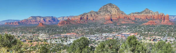 Panorama Sedona Arizona Estados Unidos Airport Trail —  Fotos de Stock