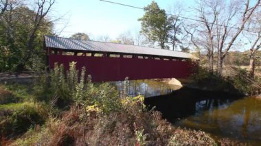 ABD 'nin Pennsylvania kentindeki Kunduzkent Kapalı Köprüsü