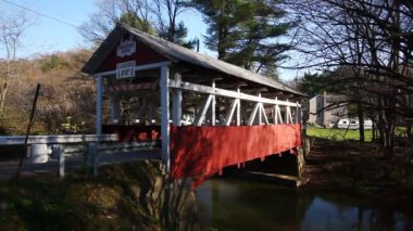 Pennsylvania, ABD 'deki Burkholder Kapalı Köprüsü