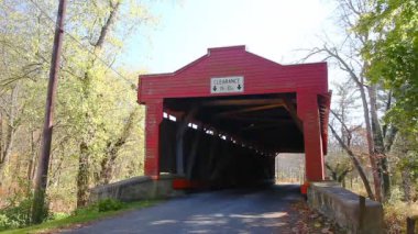 Dreibelbis İstasyonu Pennsylvania, ABD 'deki Köprü manzarası