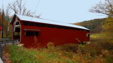 Pennsylvania, ABD 'deki Patterson Kapalı Köprüsü