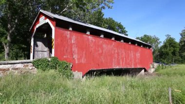 Pennsylvania, ABD 'deki Mount Pleasant Kapalı Köprü