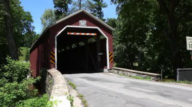 Zooks Değirmen Kapalı Köprü Pennsylvania, ABD