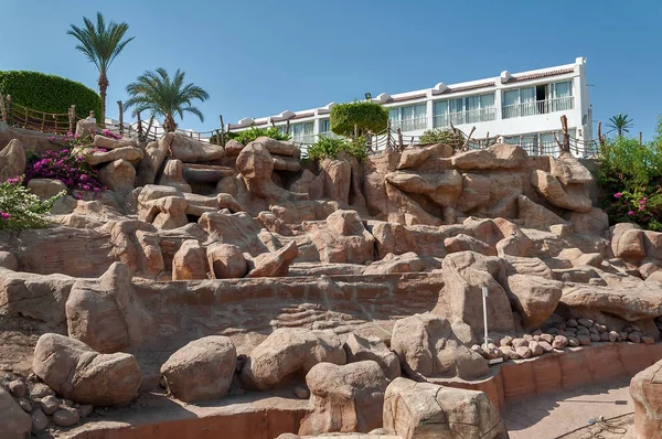 Férias no Egito. Férias de verão em Sharm El Sheikh. O mar vermelho egípcio — Fotografia de Stock