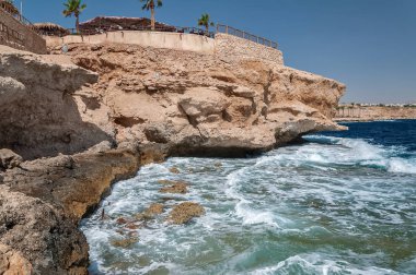 Mısır'daki tatil. Yaz tatili Sharm El Sheikh içinde. Mısır Kızıldeniz.