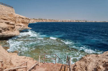 Mısır'daki tatil. Yaz tatili Sharm El Sheikh içinde. Mısır Kızıldeniz.