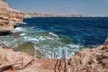Mısır'daki tatil. Yaz tatili Sharm El Sheikh içinde. Mısır Kızıldeniz.