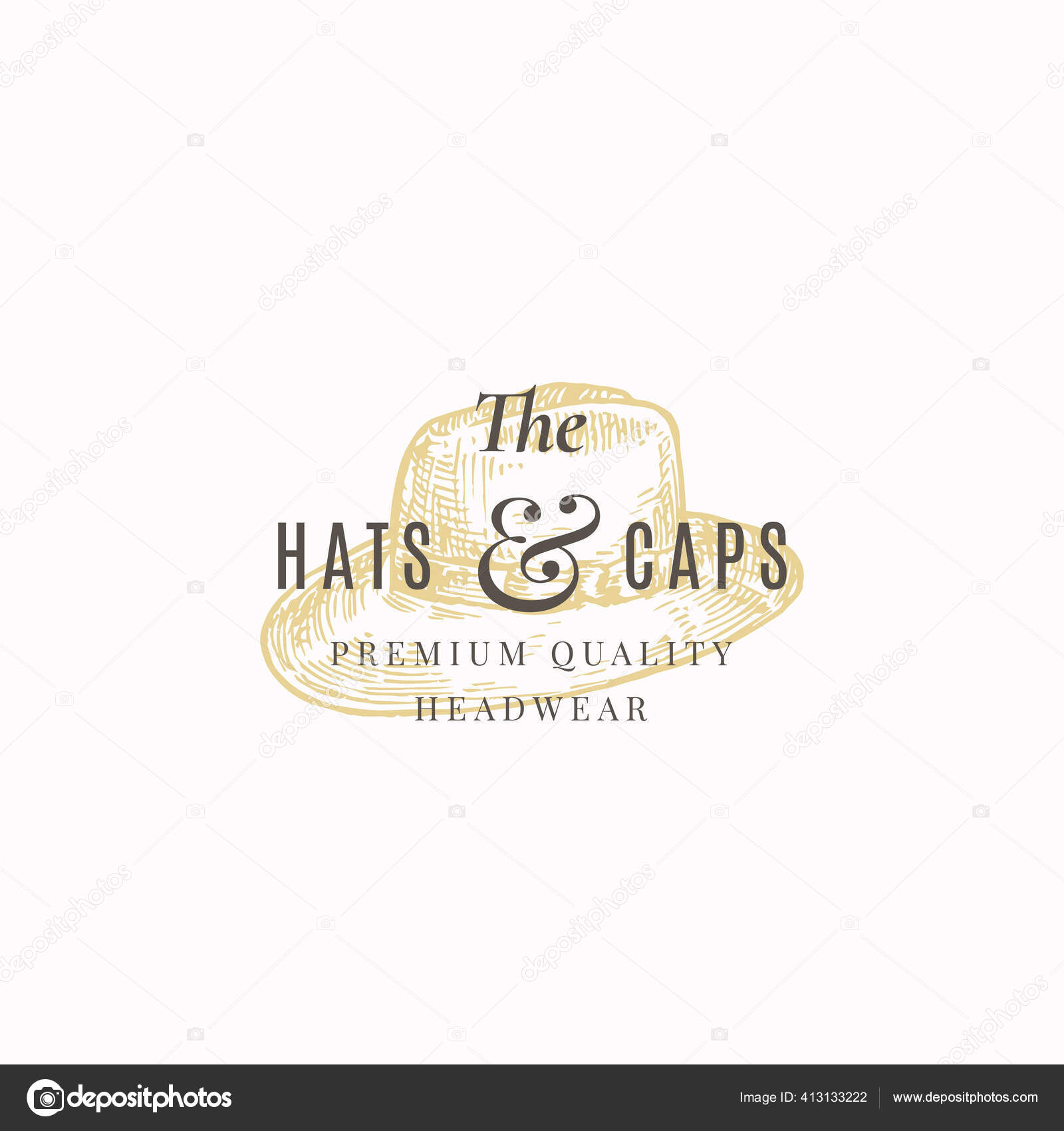 Premium Vector  Collection of various types of hats on white