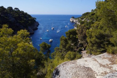 Les calanques (Cassis, Fransa)