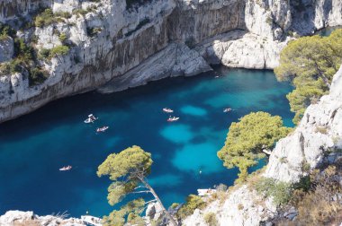 Calanque d 'En-Vau (Cassis, Fransa)