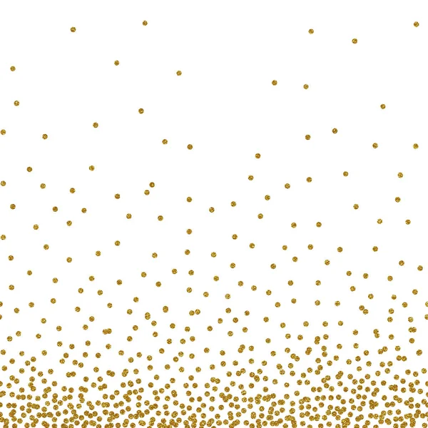 Naadloos Patroon Glanzende Gouden Elementen Een Witte Achtergrond Feestelijke Achtergrond — Stockfoto