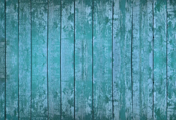 Fondo Legno Vintage Verde Blu Struttura Legno Vecchio Turchese Vecchio — Foto Stock