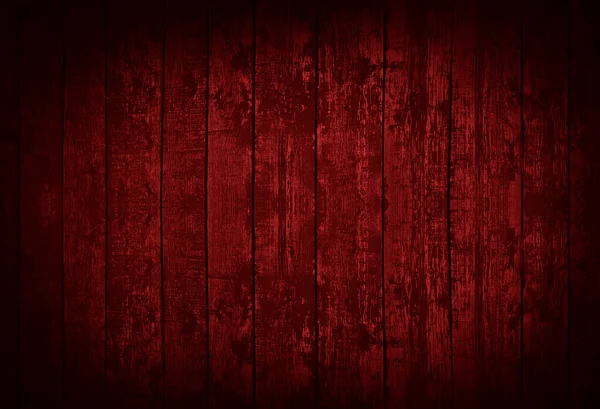 Red Old Wood Background Bright Red Wooden Planks Background Toned — Stock Photo, Image