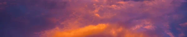 Fond Coloré Abstrait Ciel Bleu Violet Orange Coucher Soleil Coucher — Photo