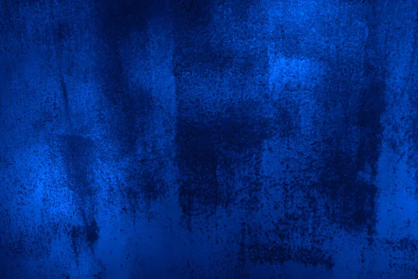 Sfondo Grunge Blu Scuro Vecchio Muro Cemento Verniciato Primo Piano — Foto Stock