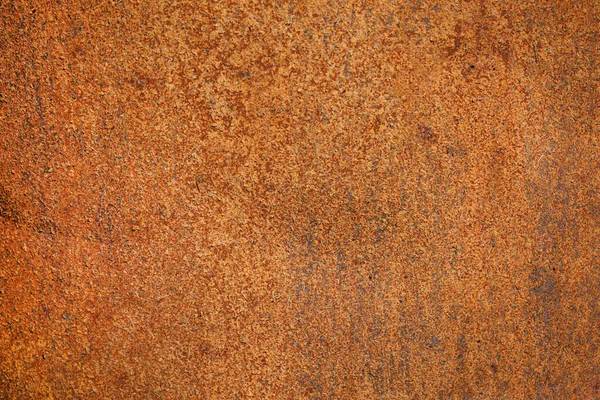 Rostbakgrund Rusty Konsistens Gamla Metallväggar Orange Brun Grunge Bakgrund — Stockfoto