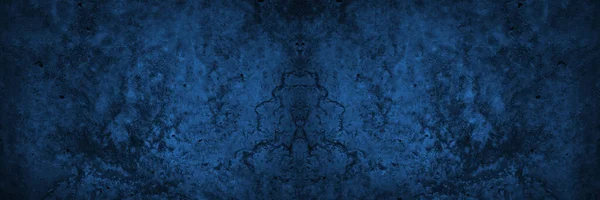 Fundo Pedra Grunge Azul Escuro Toned Fundo Textura Cimento Concreto — Fotografia de Stock